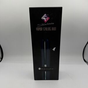 Royale Pro Vapor Styling Iron Black Ceramic Tourmaline Flat Iron Straightener